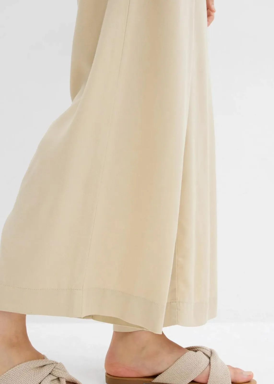 bonprix Hosen|Bekleidung·Kleider^7/8- Schlupfhose aus Lyocell hellsand