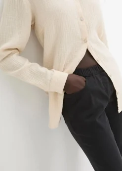 bonprix Hosen|Bekleidung·Kleider^7/8 Schlupfhose mit Stretch schwarz