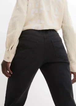 bonprix Hosen|Bekleidung·Kleider^7/8 Schlupfhose mit Stretch schwarz