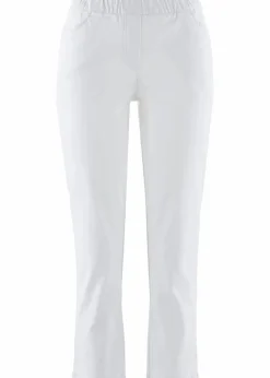 bonprix Bekleidung·Kleider|Hosen^7/8 Schlupfhose mit Stretch weiß