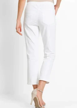 bonprix Bekleidung·Kleider|Hosen^7/8 Schlupfhose mit Stretch weiß