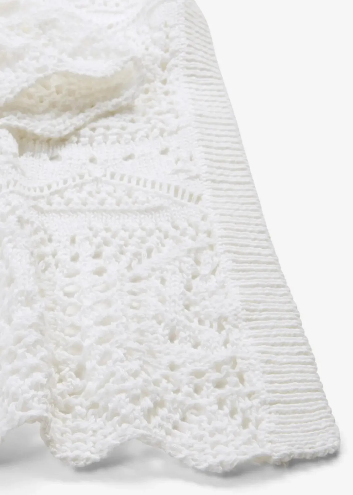 bonprix Bekleidung·Umstandsmode|Strickmode^Ajour Longstrickjacke wollweiß