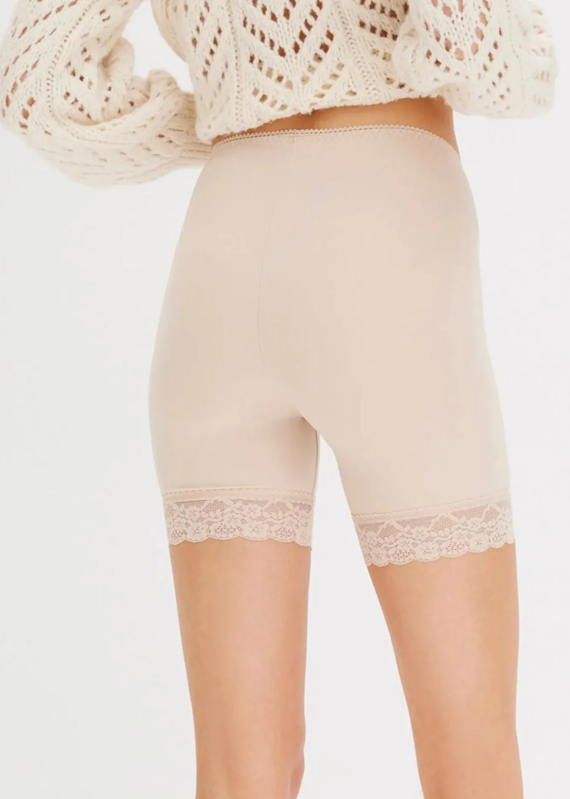 bonprix Hosen|Bekleidung·Kleider^Anti-Scheuer Radler mit kühlendem Material kreidebeige