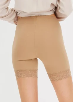 bonprix Hosen|Bekleidung·Kleider^Anti-Scheuer Radler mit kühlendem Material dunkelbeige