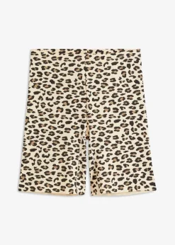 bonprix Bekleidung·Kleider|Hosen^Anti-Scheuer Radler mit kühlendem Material leoparden muster