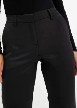 bonprix Hosen|Festliche Mode^Anzughose aus feinem Satin schwarz
