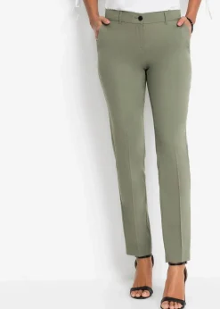 bonprix Kurzgrößen|Bekleidung·Kleider^Anzugshose oliv