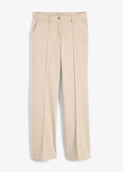 bonprix Hosen|Bekleidung·Kleider^Anzugshose flared kieselbeige