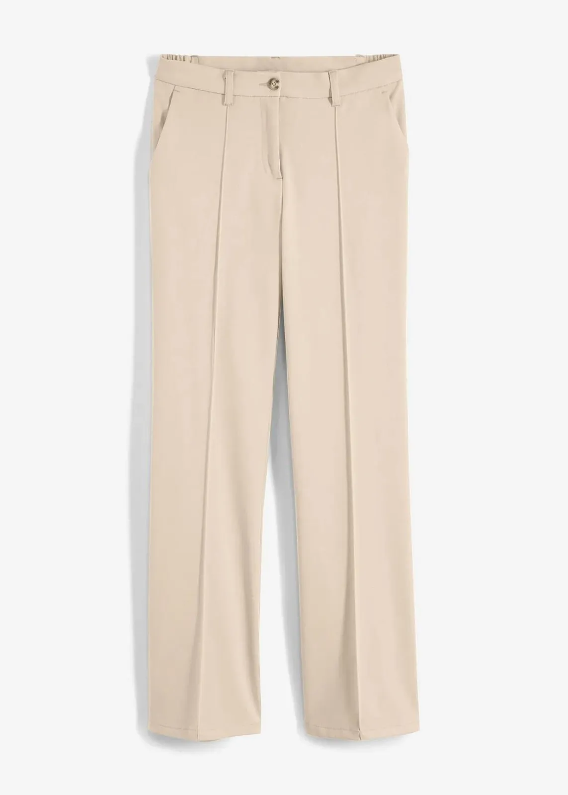 bonprix Hosen|Bekleidung·Kleider^Anzugshose flared kieselbeige