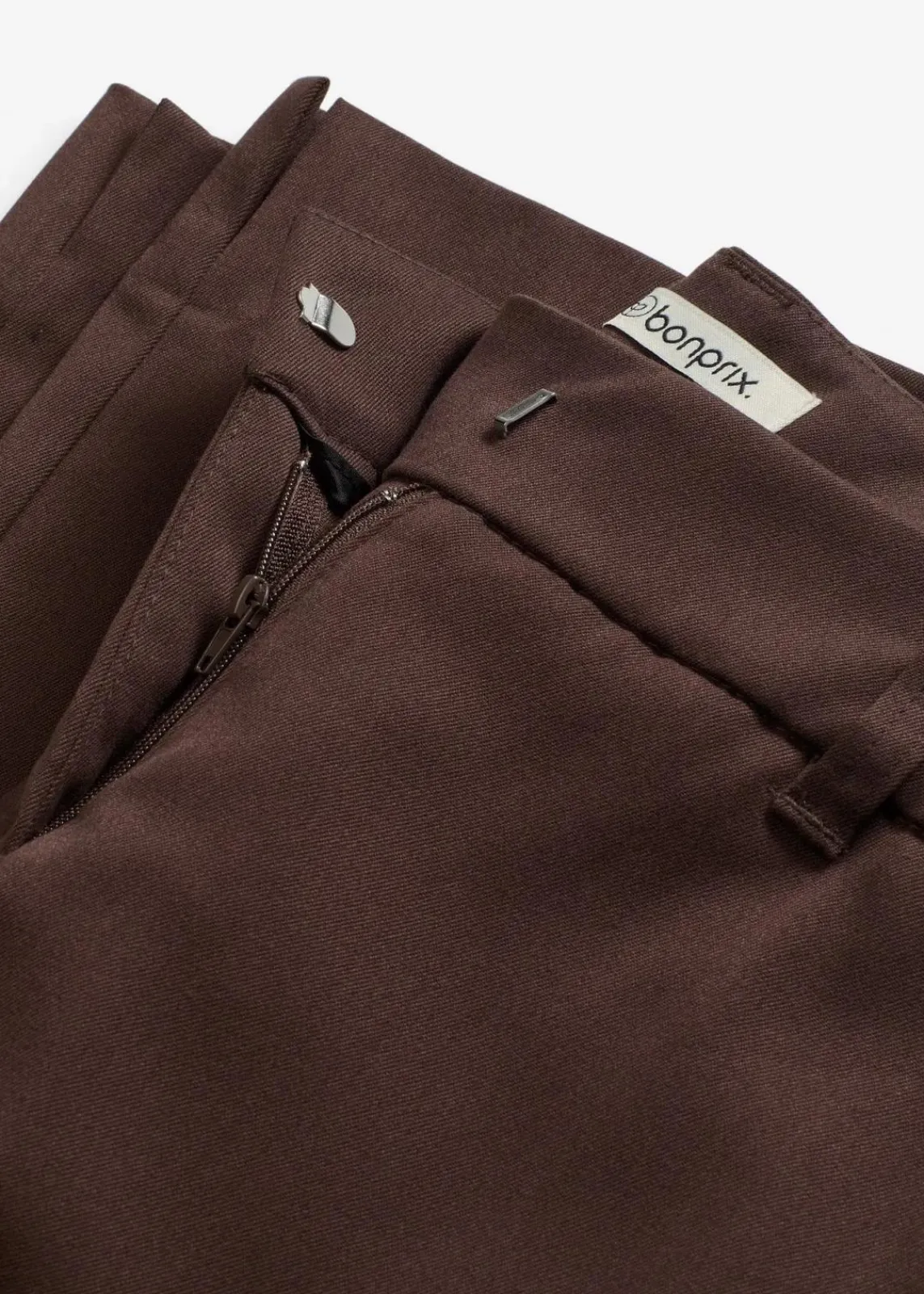 bonprix Bekleidung·Kleider|Hosen^Anzugshose mit Schlitzen dunkelbraun