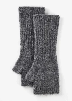 bonprix Nachhaltigere Materialien|Handschuhe & Stulpen^Armstulpen schiefergrau