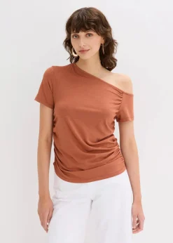 bonprix Shirts & Tops^Asymmetrisches Shirt cognac