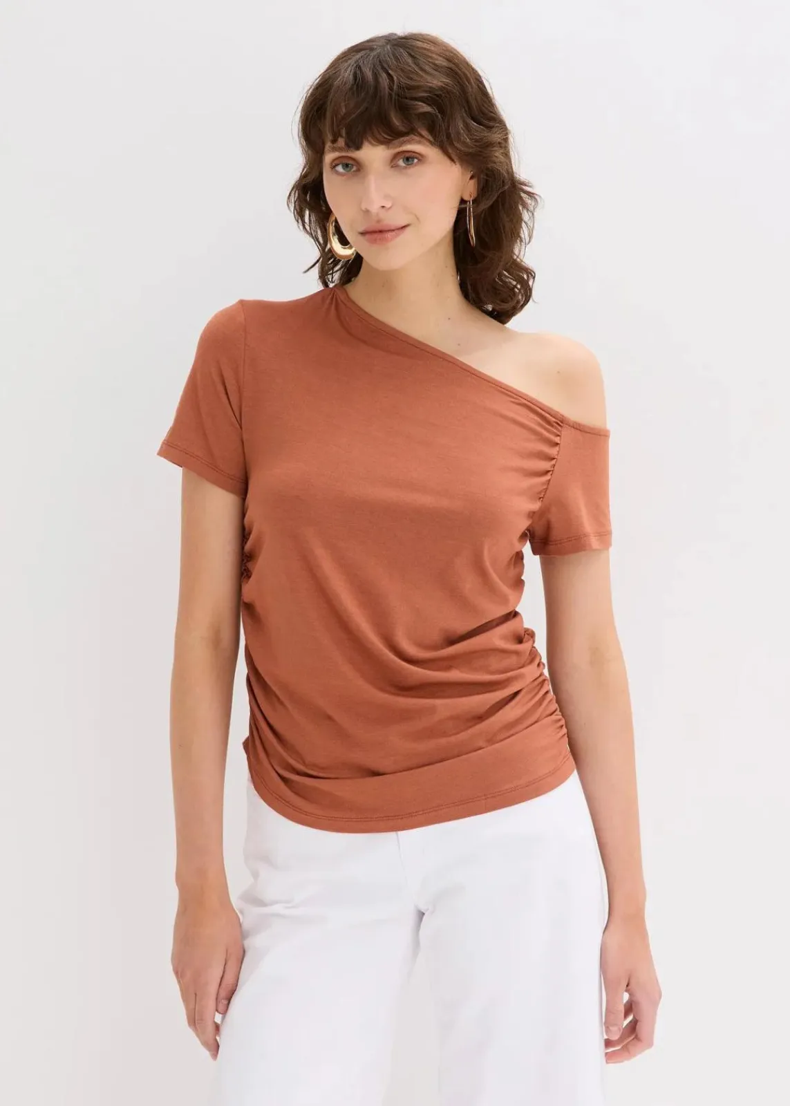 bonprix Shirts & Tops^Asymmetrisches Shirt cognac