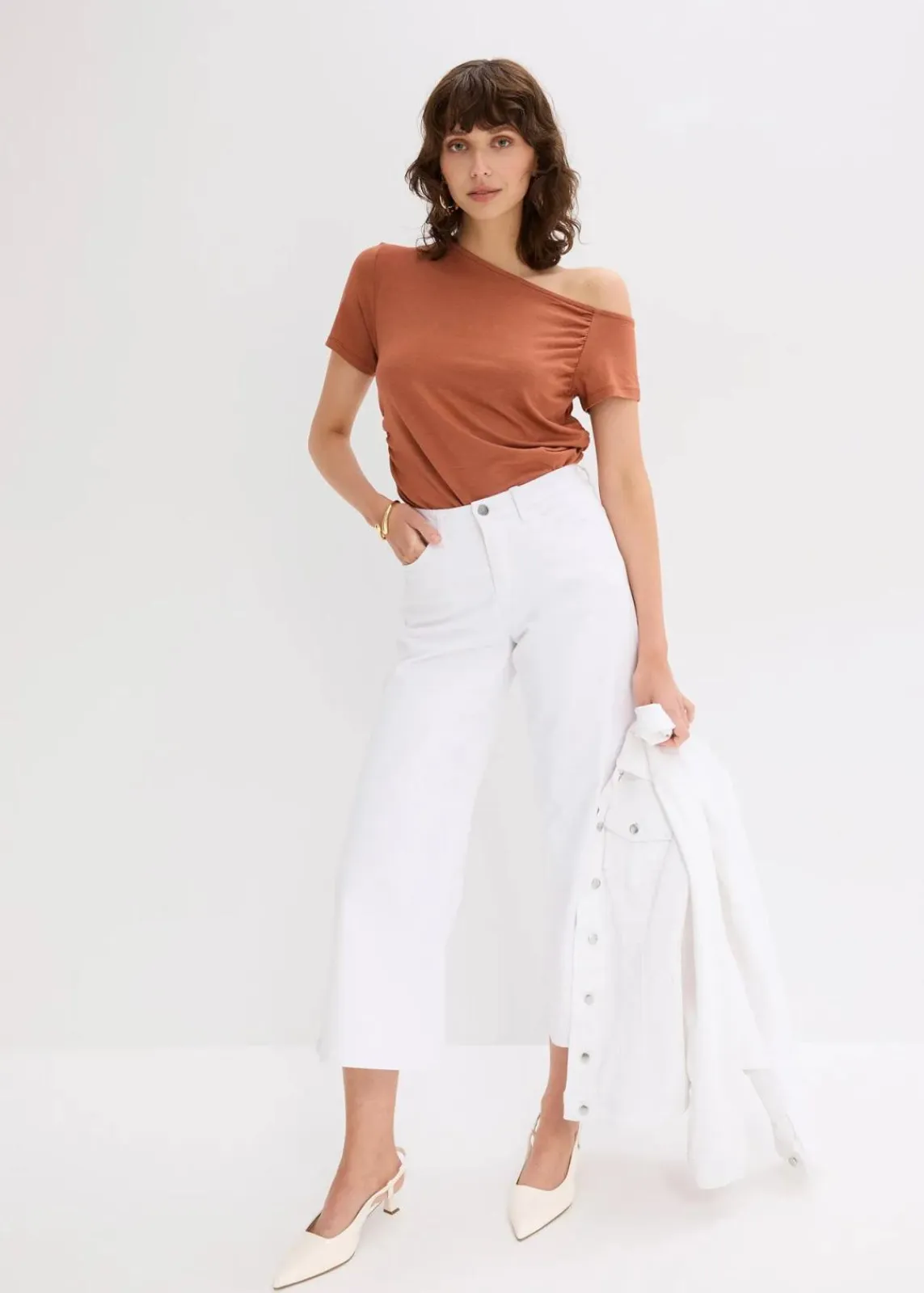 bonprix Shirts & Tops^Asymmetrisches Shirt cognac