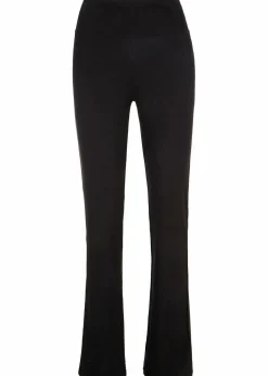 bonprix Bekleidung·Kleider|Nachhaltigere Materialien^ausgestellte Leggings schwarz