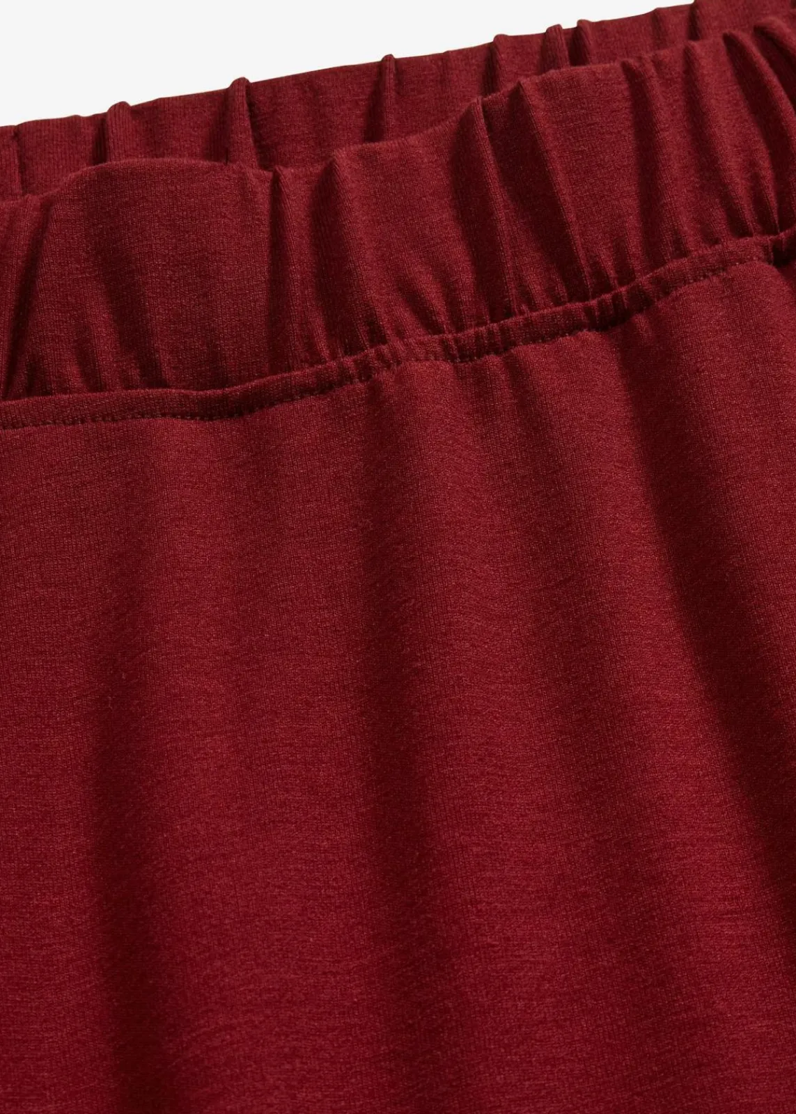 bonprix Bekleidung·Sportbekleidung|Röcke^ausgestellter Jersey-Rock rubinrot