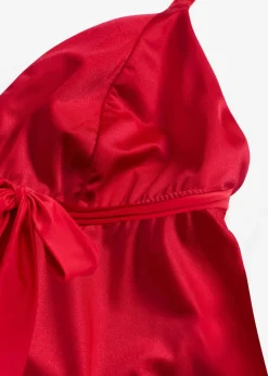 bonprix Wäsche·Erotikwäsche|Wäsche·Nachtwäsche^Babydoll + Höschen (2-tlg.Set) tiefrot