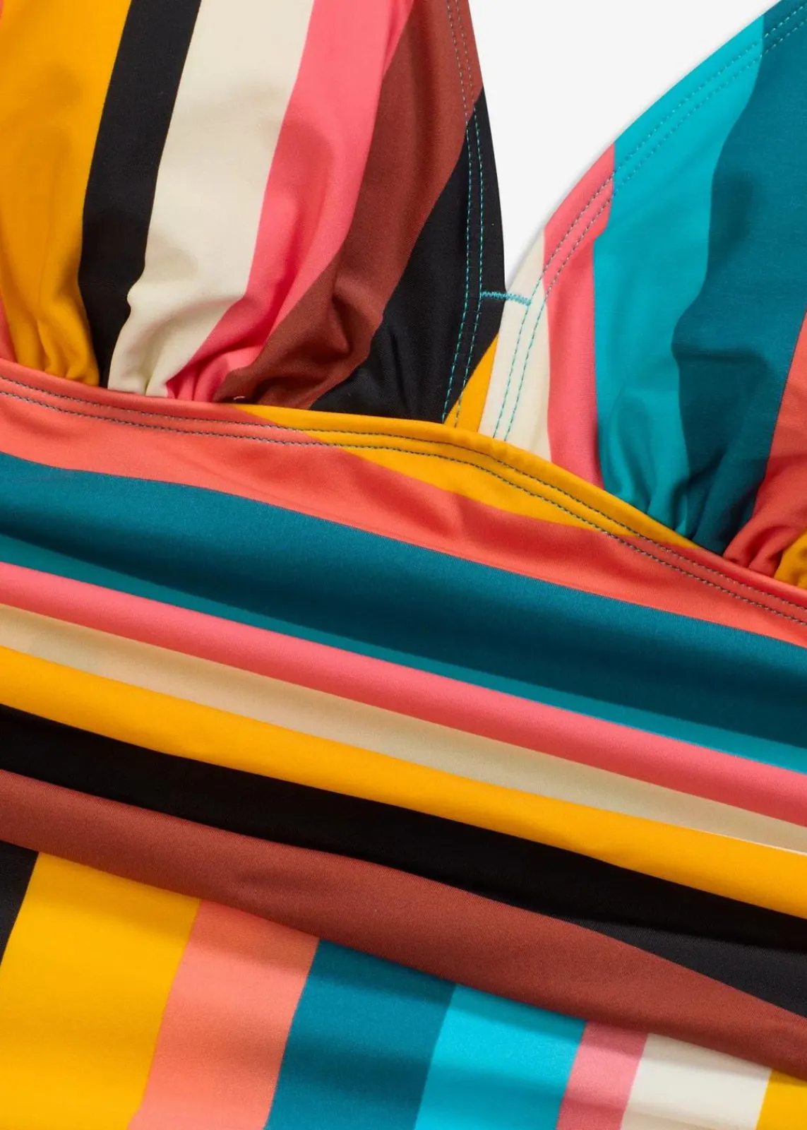 bonprix Nachhaltigere Materialien|Badeanzüge^Badeanzug mit verstellbaren Trägern bunt gestreift