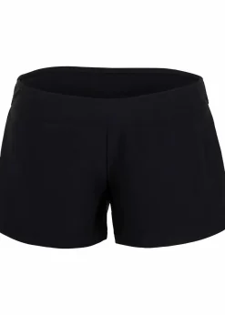 bonprix Nachhaltigere Materialien|Bedeckende Bademode^Badeshorts mit Innenslip schwarz