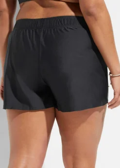 bonprix Nachhaltigere Materialien|Bademode·Tankinis^Badeshorts mit Innenslip schwarz