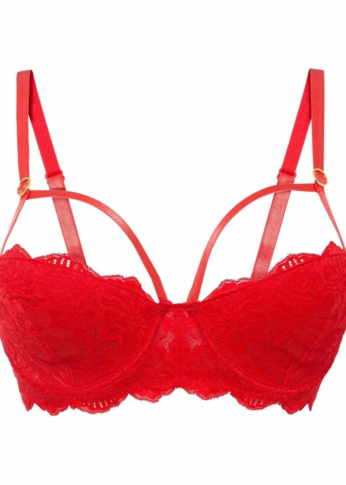 bonprix Große Cups D-H|Bhs^Balconette BH mit Bügel erdbeere