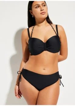 bonprix Nachhaltigere Materialien|Bademode·Bikinis^Balconette-Bikini (2-tlg. Set) mit extra Neckholder Träger schwarz