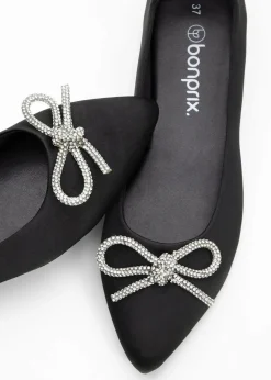 bonprix Sommerschuhe|Festliche Mode^Ballerina schwarz
