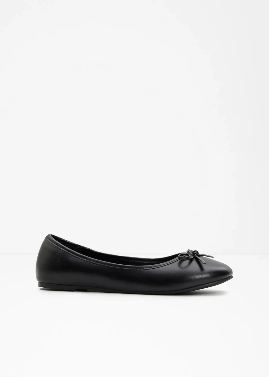bonprix Sommerschuhe|Schuhe & Accessoires In Spezialgrößen·Schuhe In Übergröße^Ballerinas mit Schleife schwarz