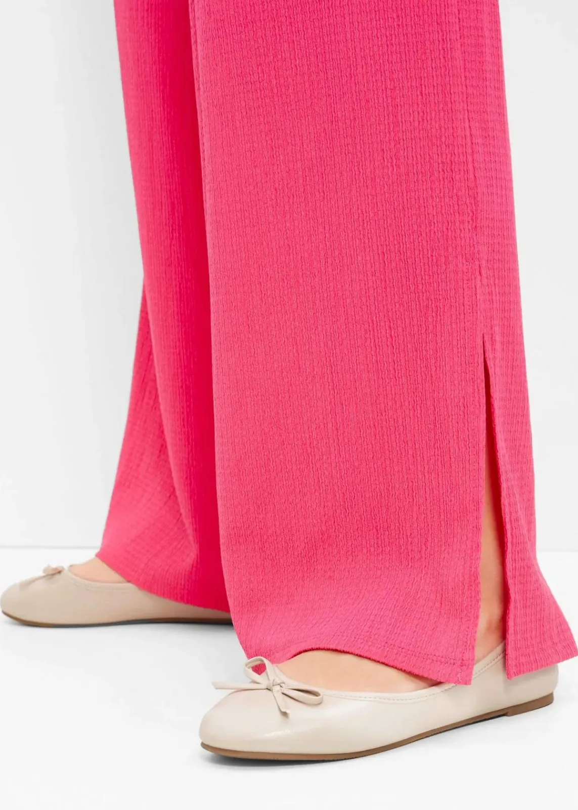 bonprix Schuhe & Accessoires In Spezialgrößen·Schuhe In Übergröße|Sommerschuhe^Ballerinas mit Schleife hellsand