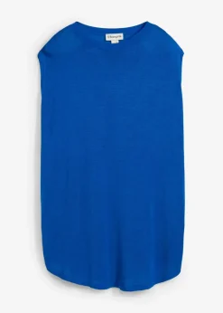 bonprix Bekleidung·Umstandsmode|Strickmode^Ballonförmiges Stricktop aus feiner Viskose azurblau