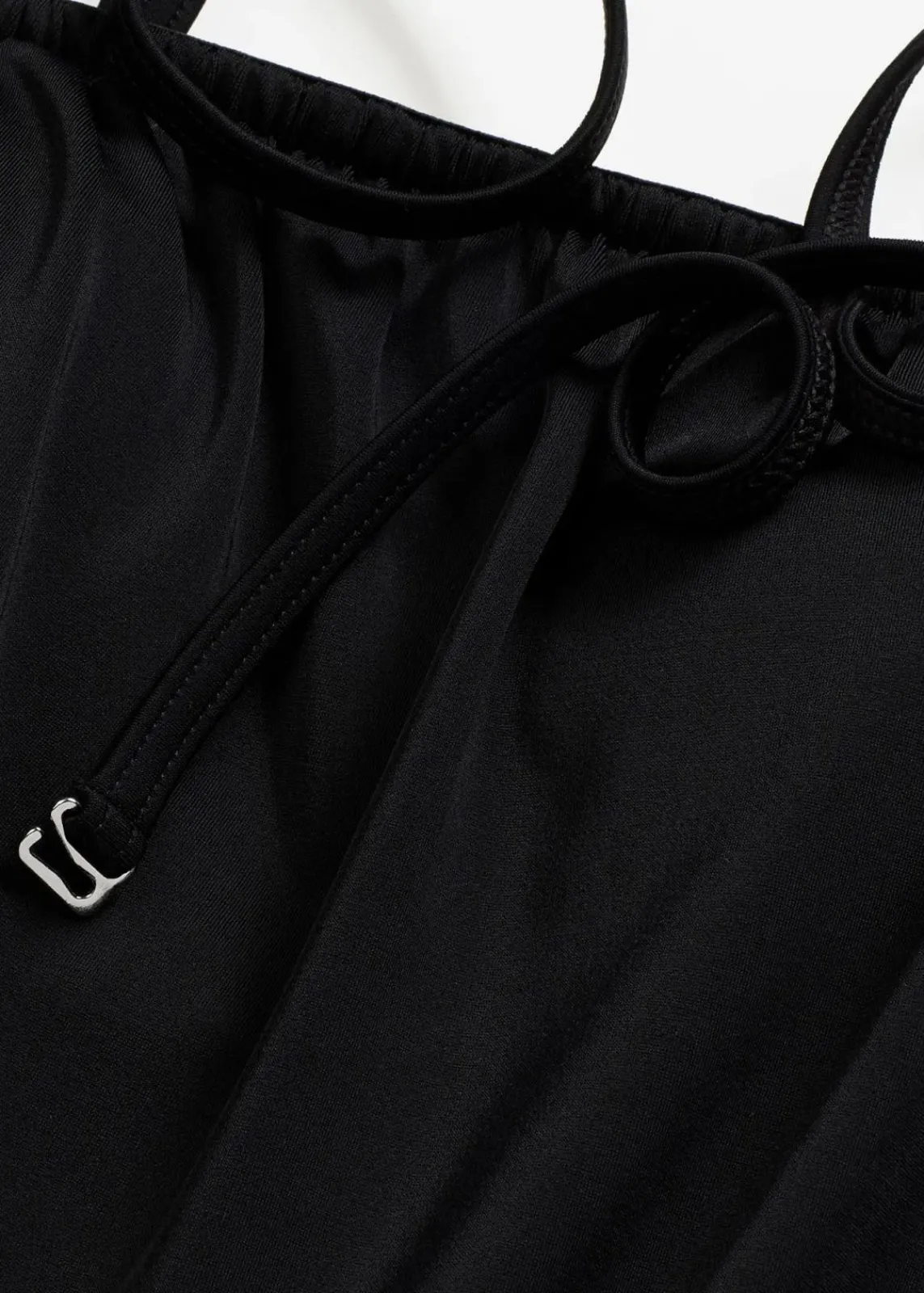bonprix Nachhaltigere Materialien|Badeanzüge^Bandeau-Badeanzug mit abnehmbaren Trägern schwarz