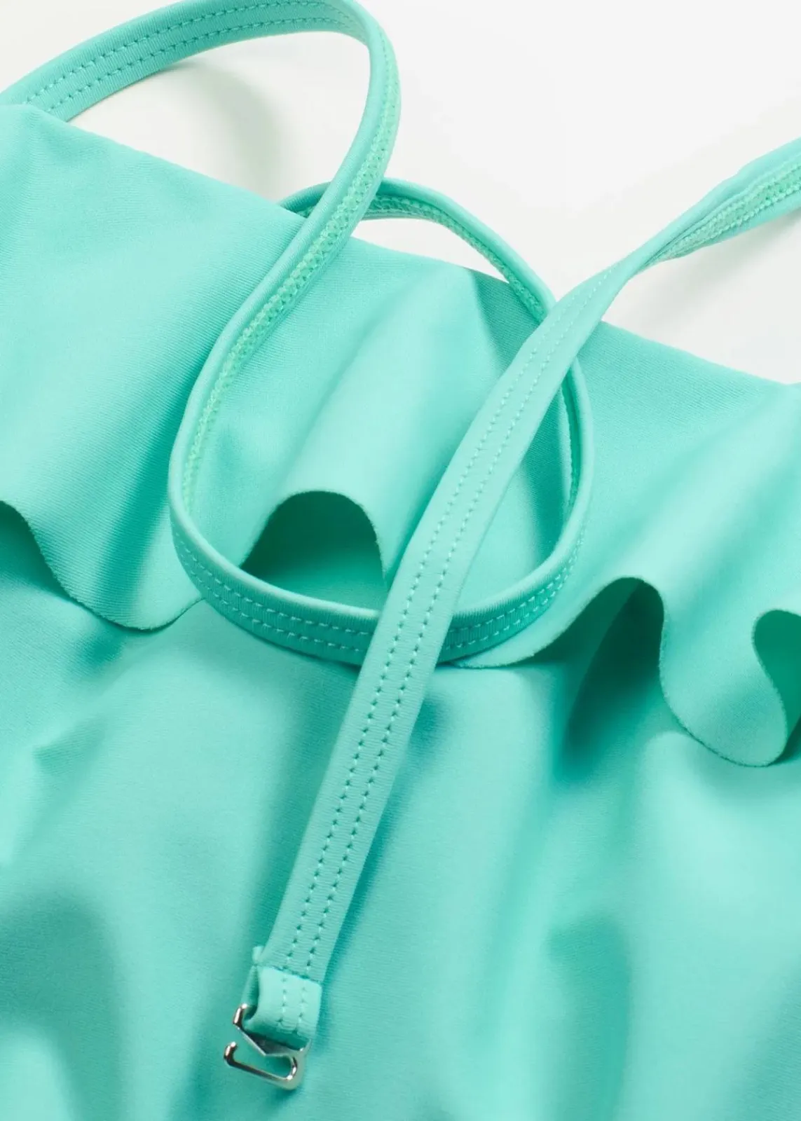 bonprix Nachhaltigere Materialien|Bademode·Tankinis^Bandeau-Tankini mit Multiway-Trägern (2-tlg.Set) aqua