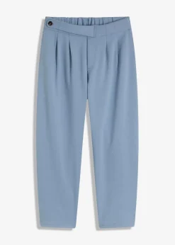bonprix Bekleidung·Kleider|Hosen^Barell-Hose mit Bundfalten rauchblau