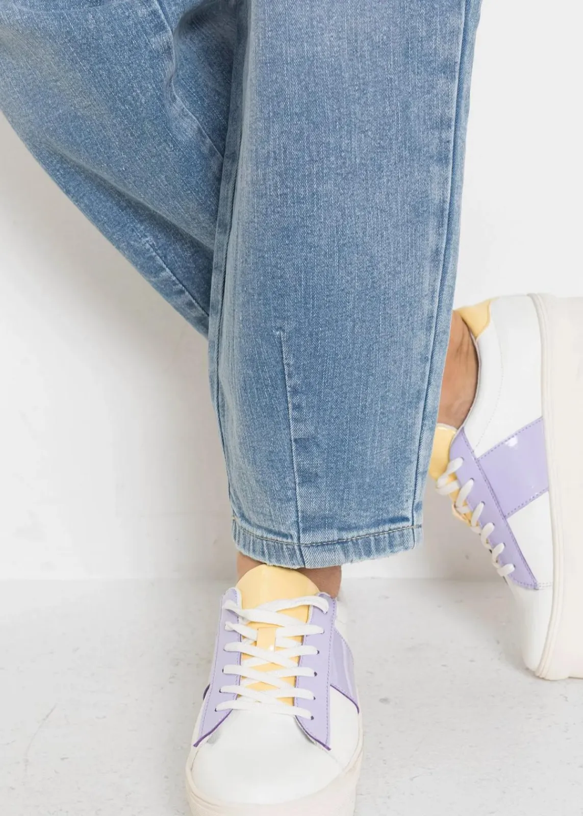 bonprix Jeans|Bekleidung·Shirts & Tops^Barrel-Jeans, High Waist, Bio-Baumwolle hellblau denim
