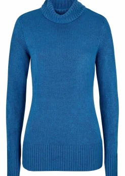 bonprix Bekleidung·Röcke|Bekleidung·Jeans^Basic Rollkragenpullover polarblau