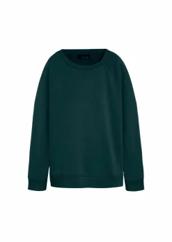 bonprix Bekleidung·Röcke|Bekleidung·Blusen & Tuniken^Basic Sweatshirt petrolgrün