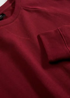 bonprix Sweat|Basics^Basic Sweatshirt ahornrot