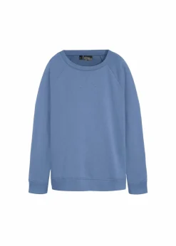 bonprix Sweat|Basics^Basic Sweatshirt jeansblau
