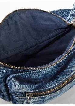 bonprix Taschen^Bauchtasche aus Denim blau denim