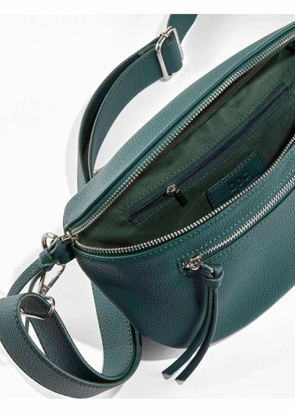 bonprix Taschen^Bauchtasche mit austauschbarem Trageriemen dunkelgrün