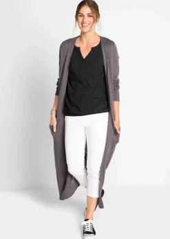 bonprix Shirts & Tops^Baumwoll-Shirt, Kurzarm schwarz