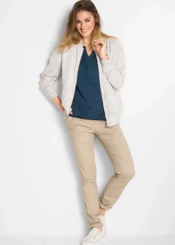 bonprix Shirts & Tops^Baumwoll-Shirt, Kurzarm dunkelblau