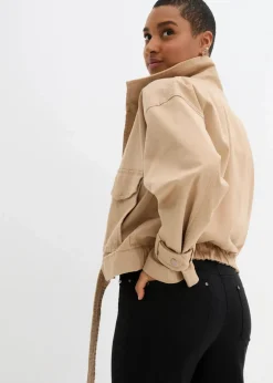 bonprix Bekleidung·Kleider|Hosen^Bengalin-Stretch-Hose mit Bequembund, Straight schwarz