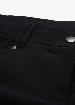 bonprix Bekleidung·Kleider|Hosen^Bengalin-Stretch-Hose mit Bequembund, Straight schwarz