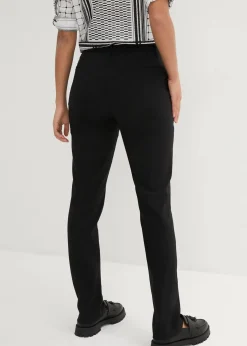 bonprix Bekleidung·Kleider|Hosen^Bengalin-Stretch-Hose, Straight schwarz