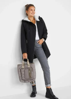 bonprix Bekleidung·Hosen|Jacken & Mäntel^Übergangsjacke schwarz