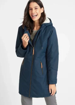 bonprix Jacken & Mäntel|Bekleidung·Hosen^Übergangsjacke dunkelblau