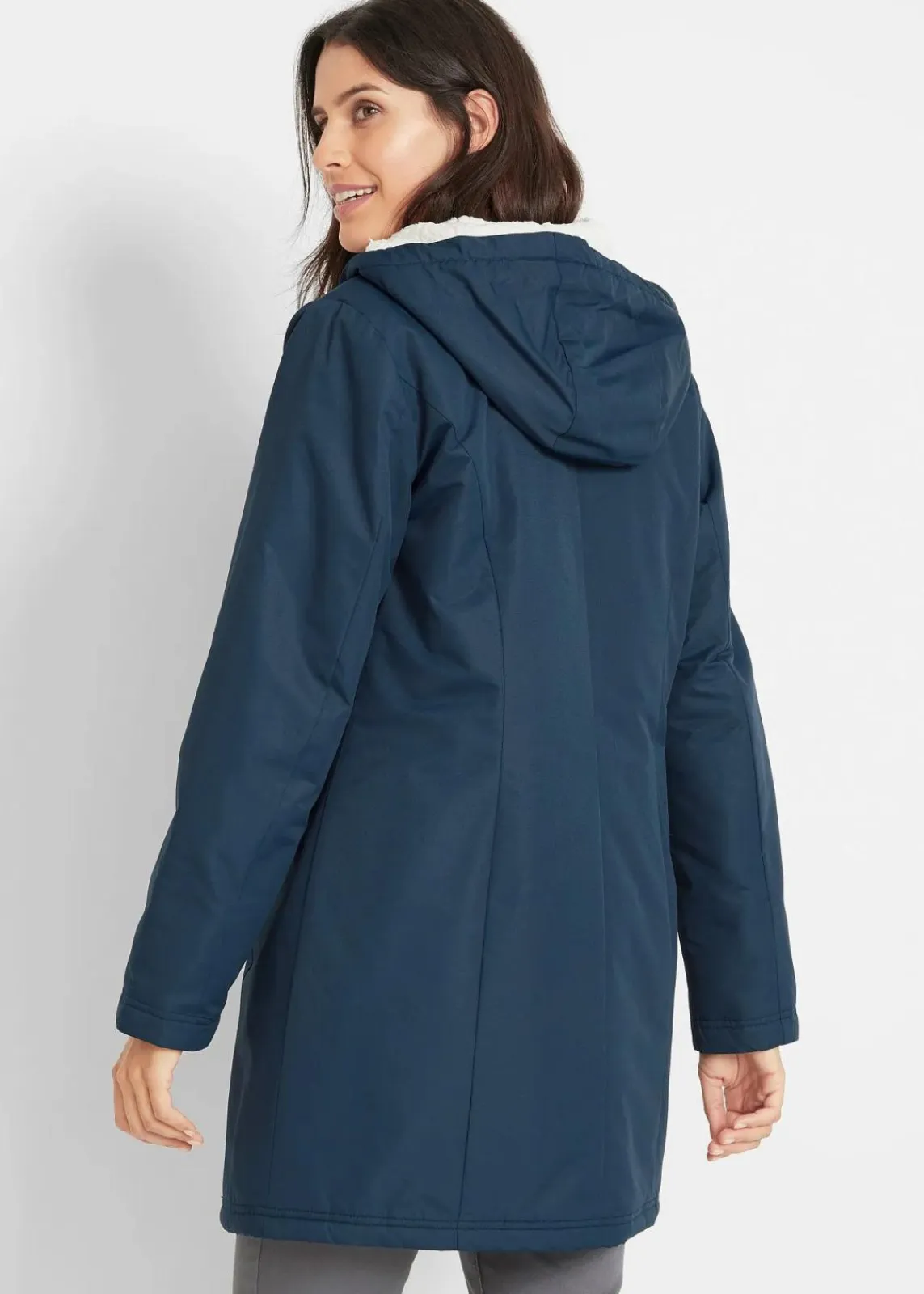 bonprix Jacken & Mäntel|Bekleidung·Hosen^Übergangsjacke dunkelblau