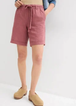 bonprix Nachhaltigere Materialien|Hosen^Bermuda softbeere