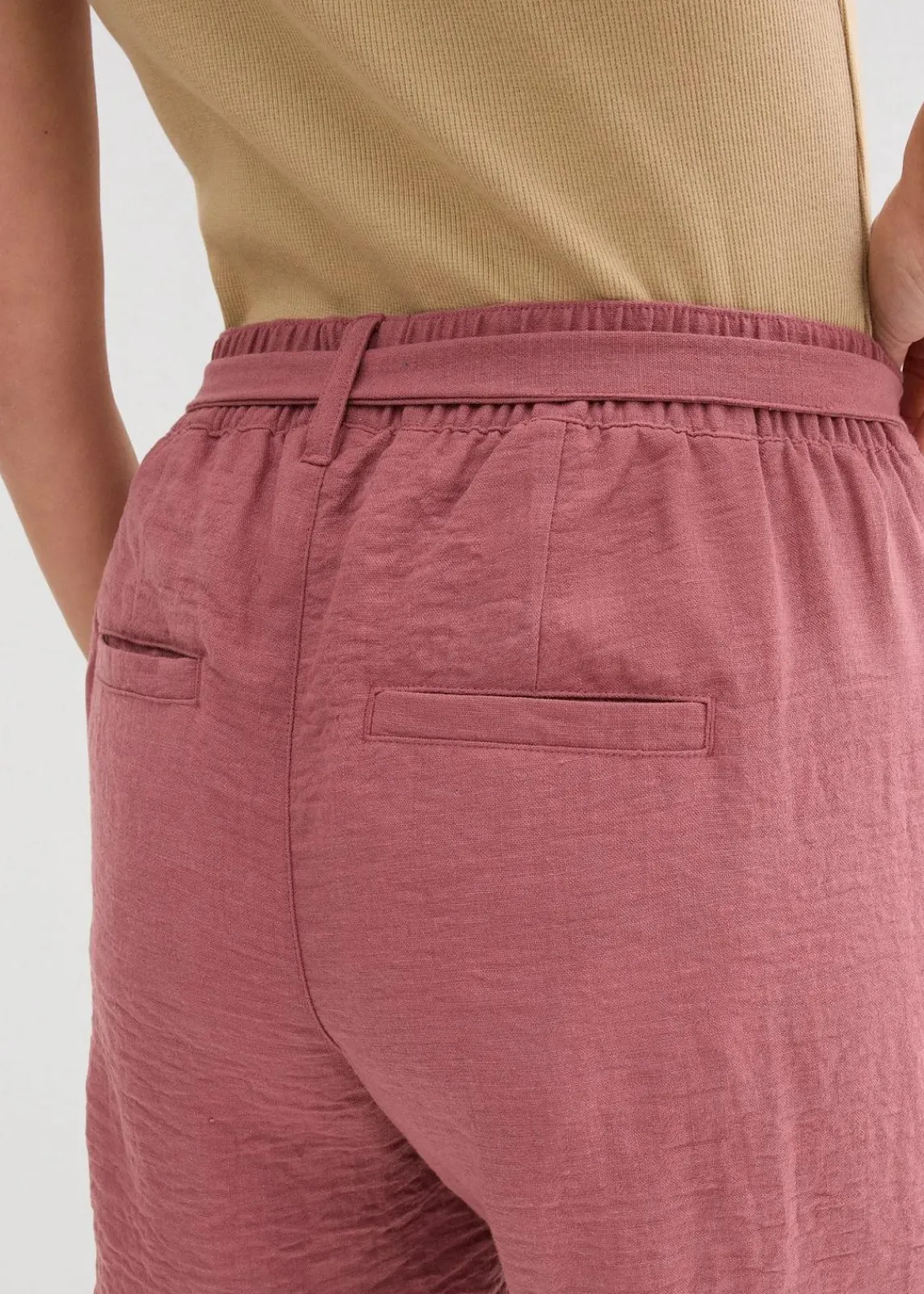 bonprix Nachhaltigere Materialien|Hosen^Bermuda softbeere